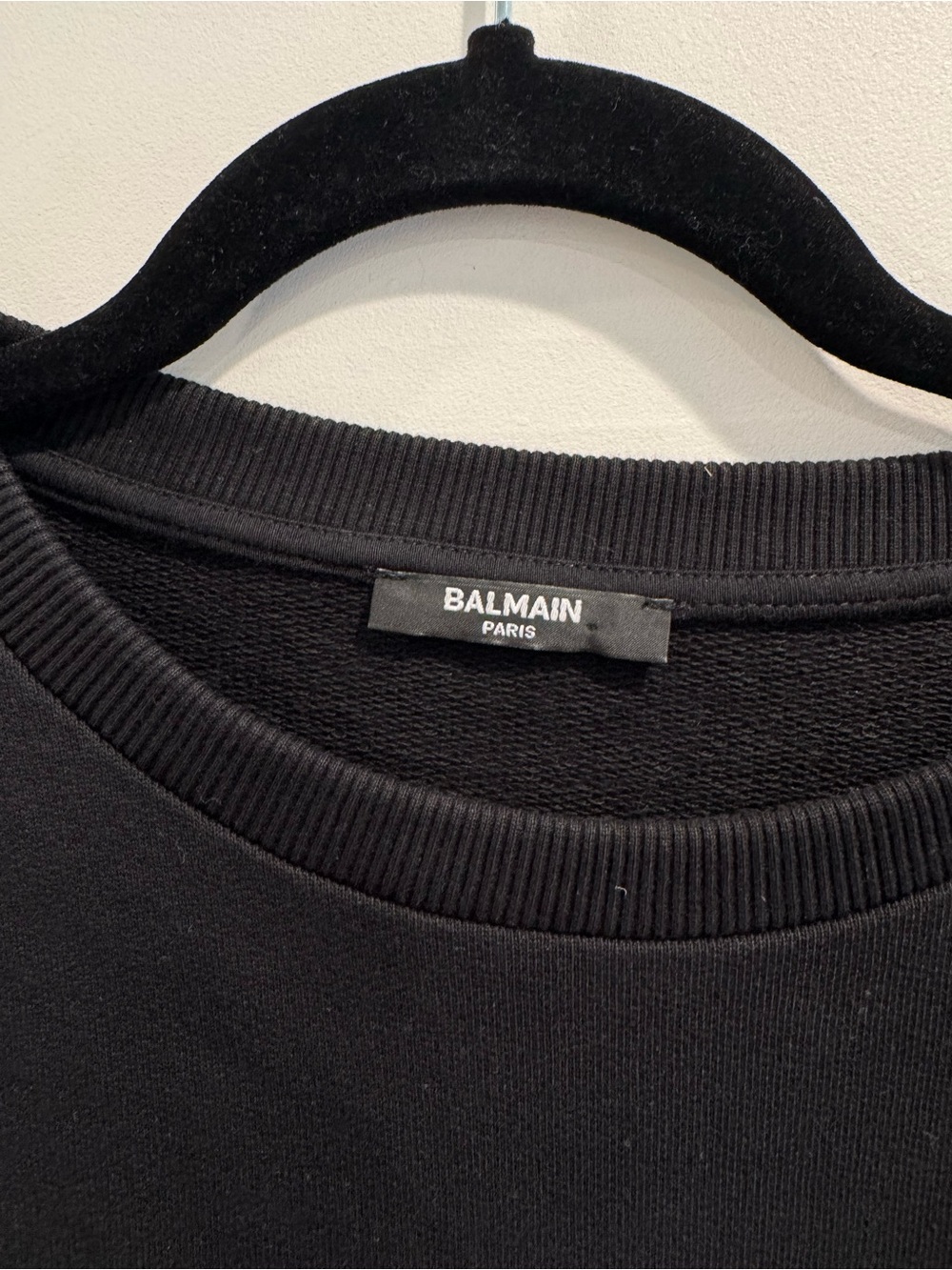 Balmain black neon logo sweatshirt - Picture 3 of 5